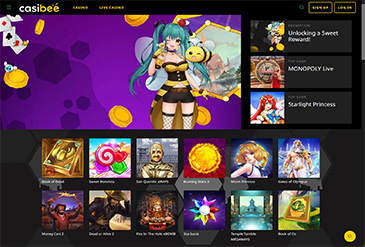 Casibee का होम पेज