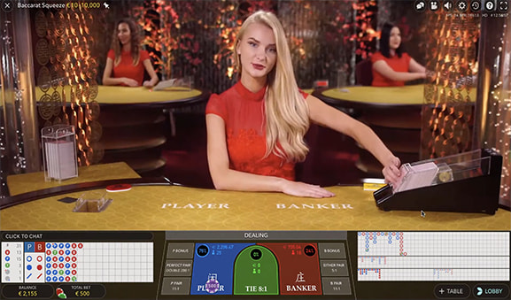 Live Baccarat Squeeze